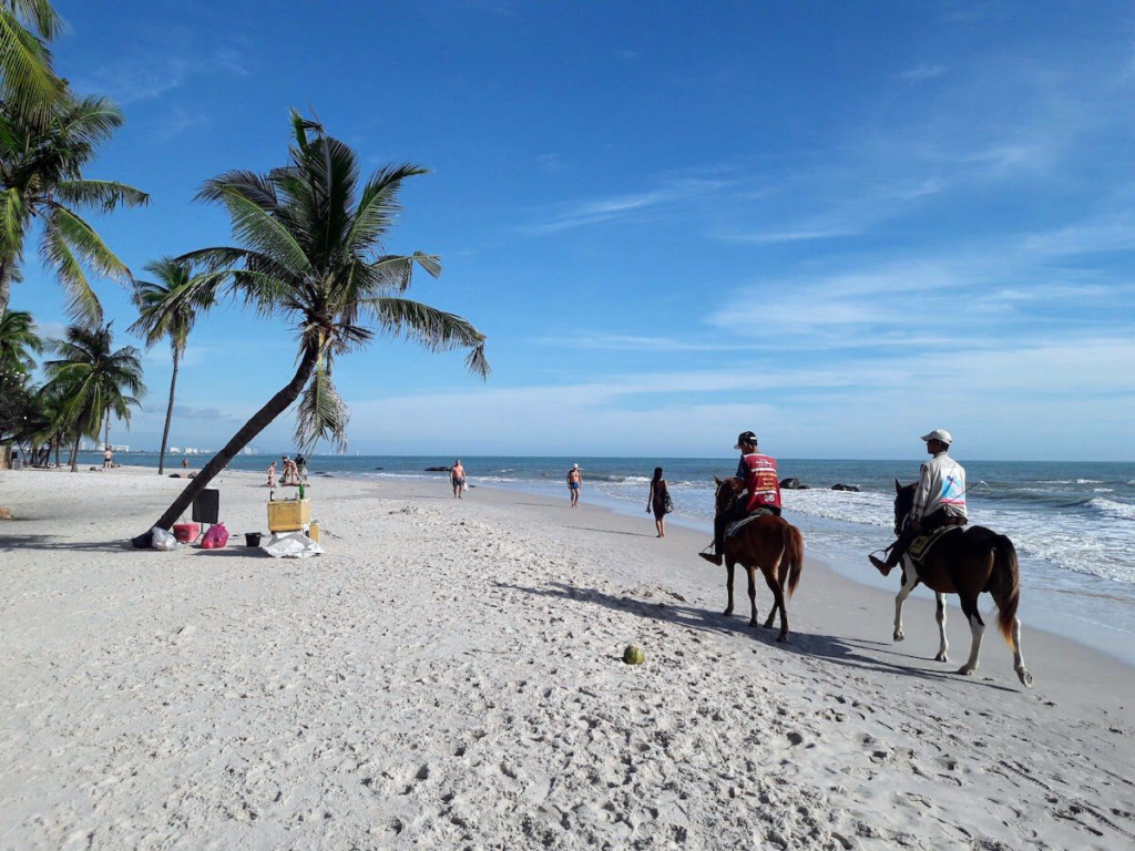 Horse riding on Hua Hin Beach at sunset, a popular seaside activity