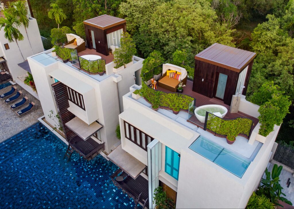 Moondeck Al Fresco Suite Rooftop Outdoor Spa Tub Let's Sea Hua Hin